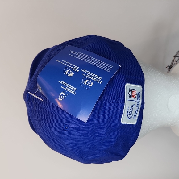 Bud Light New York Giants blue football nfl Fullback Hat w/tag - Picture 3 of 7